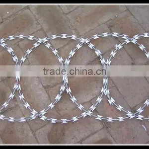 Cross Type Concertina Razor Barbed Wire thumbnail-1