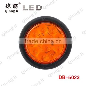 12V/24V Hot Sale/high Quality 4" Round Rear Led Tail Lamp thumbnail-1
