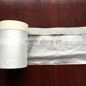 Pre-taped Protective Plastic Masking Film thumbnail-4