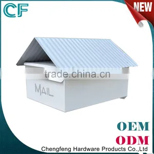 New Style Wrought Galvanized Free Standing Waterproof Letterbox thumbnail-5