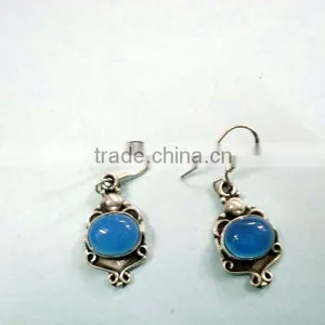 925 Sterling Silver Gemstone Earrings thumbnail-1