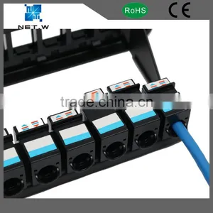 6 Cat5e Cat6 24Port Utp 24-Port Patch Panel thumbnail-4