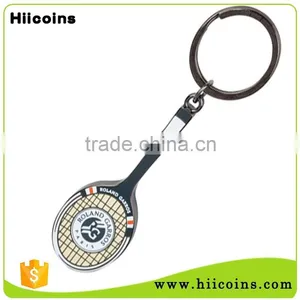 Promotional Wholesale Manufacturers Custom Metal Tennis Ball Keychain thumbnail-2