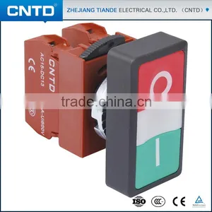 CNTD Most Profitable Products Bi-Color Led Double Push Button Switch With Lamp 220V Quality Choice thumbnail-1