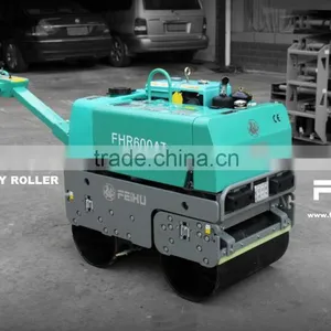 Gasoline Engine Mini Vibratory Roller Single Roller Vibrator Roller Quality Choice Most Popular thumbnail-5