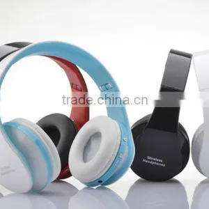 New Arrival Wireless Bluetooth Headphone sd Card Wireless Bluetooth Stereo Headphone With Microphone Wholesale thumbnail-2