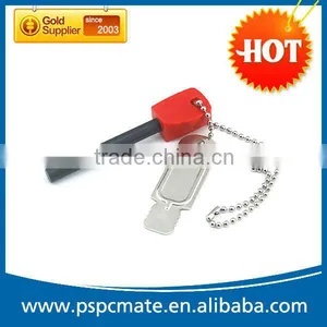 Outdoor Magnesium Swedish Firesteel Fire Starter Army-with Chain Custom Label Logo thumbnail-1