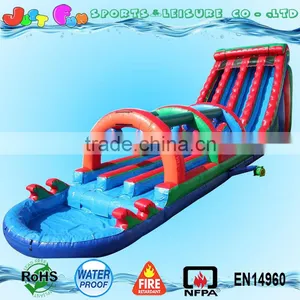 Giant Triple Lines Commercial Colorful Grade Inflatable Water Slide for Sale Quality Choice Supplier's Choice thumbnail-1