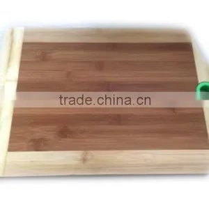 Bamboo Silicone Cutting Board With Rubber Hole Sets for Chopping Meats Quality Choice thumbnail-2