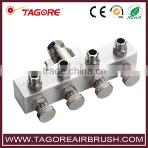 Airbrush Accessories 6 Way Airbrush Manifold thumbnail-4