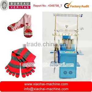 Automatic Colorful Sock Making Machine Jacquard Knitting Machine Engineers Available to Service Machinery Overseas 150X120X240 thumbnail-1