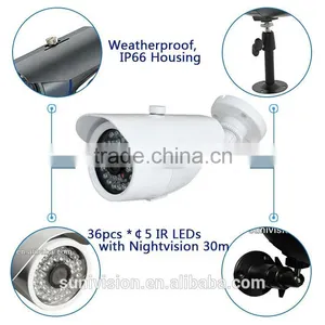 Hot Selling ! 5 Megpixel Waterproof Bullet HD IP Camera thumbnail-2