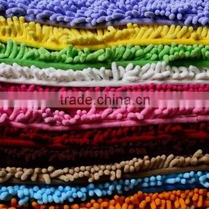 Polyester Floor Mat With Anti-slip Base High Pile thumbnail-1