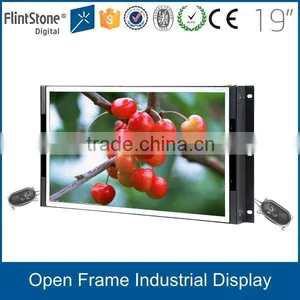15, 19 Inch TFT LCD HD POS Monitor, Industrial USB Powered LCD Touch Screen Monitor, HDMI VGA Input Open Frame Touch Monitor thumbnail-1