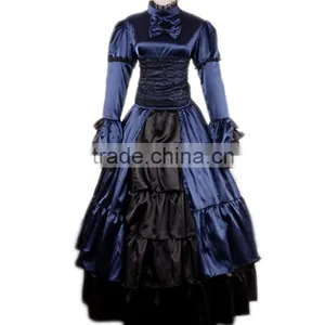 2016 Mixed Color Luxury Victorian Gown Dress Costume Renaissance Costume Fancy Lolita Dress Costume thumbnail-1