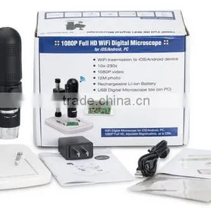 USB HD Portable 1080P Video Microscope 5M Wi-Fi Digital Microscope for Mobile Phone ISO/Android/PC Mustech Factory thumbnail-3