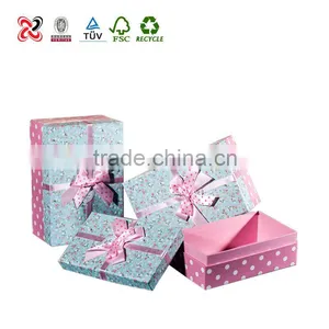 Different Shaped Paper Ribbon Closure Box thumbnail-2