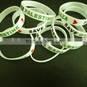 Hot Selling Palestine Gaza Flag Colour Loom Band ---- DH 17001 thumbnail-1