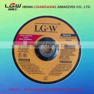 439 LGW 180*6*22 2.5 NET DC Grinding Wheel for CAST STEEL thumbnail-2