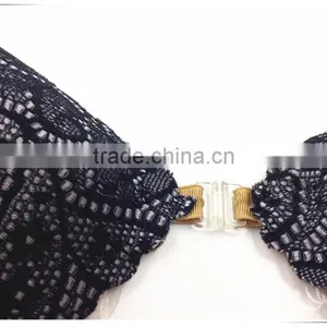 Plus Size Bra Lingerie Sexy Ladies Black Sponge Bra For Big Breast Women thumbnail-3