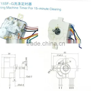 Washing Machine Timer for 15 Minute Cleaning (DXT15-G Three Wires ) /Washing Machine Wash Timer thumbnail-4
