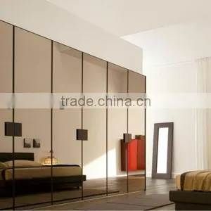 Bronze Glass Wardrobe Door With EN12150 and ANSI Certficate thumbnail-1