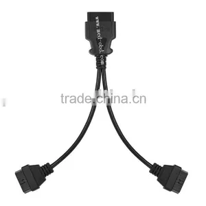 Cable, J1962M to 2-J1962F, Y-Cable, 1ft YS-E727 thumbnail-1