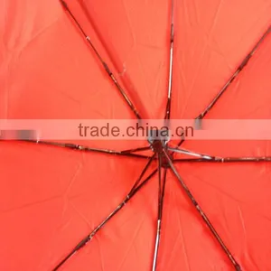 Travel Umbrella, Ambrellaok 3 Folding Manual Open Umbrella, Waterproof,windproof, Ultraslim Compact By Easy Carrying thumbnail-6