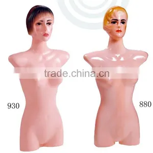 Female Upper Body Plastic Torso Mannequins thumbnail-1