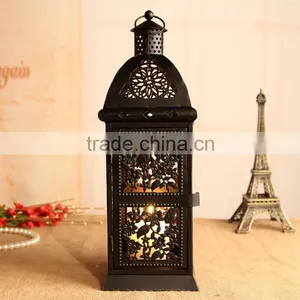 YS-R277 Iron Candlestick European Retro Lantern Ornaments Decorate Wedding Gifts Gift thumbnail-1