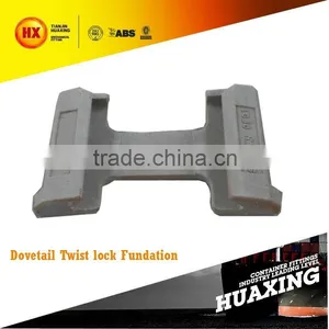 Bovetail Twist Lock Foundation Container Parts Lashing 45&55 Degree thumbnail-1
