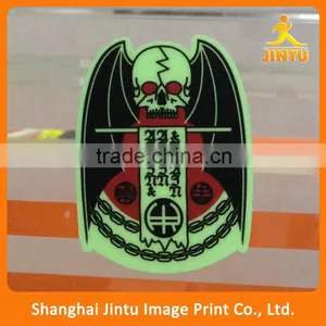 Custom Vinyl Luminous Sticker Die Cut Glow in Dark Decal Quality Choice thumbnail-3