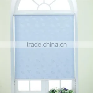 China Supplier Pvc Built-in Window Shutter With Leaves Pattern thumbnail-2