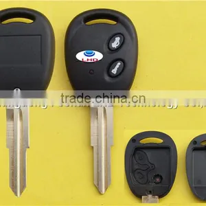 New 2 Buttons Keyless Entry Remote Key Fob Replacement Chevrolet no Logo thumbnail-1
