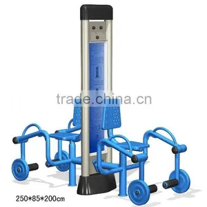 High Quality Outdoor Wooden Fitness Equipment thumbnail-1