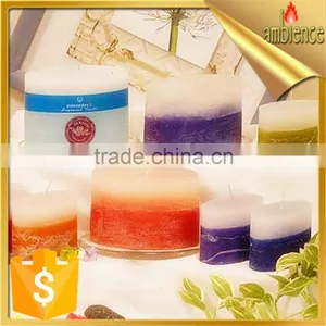 Craft Candle no Drop Chape Price High Quality Art Candle Home Decoraction Pillar Candle thumbnail-1