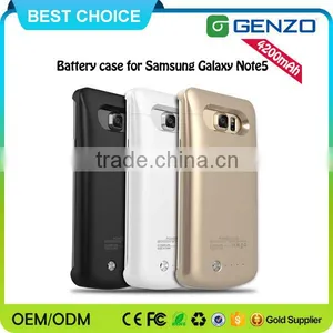 2015 New Arrival 4200mAh Mobile Portable Power Bank Case for Galaxy Note 5 With Nano Hydrating Beauty Instrument thumbnail-3