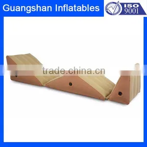 Flocked Foldable Inflatable Chaise Body Wedge Mattress thumbnail-3