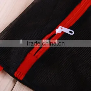 YIWU RODA 100%polyester Embroidery Black Durable Laundry Bag thumbnail-3