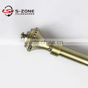 Decorative Roof 28mm Curtain Rod End Caps for Curtain Rod Set thumbnail-5