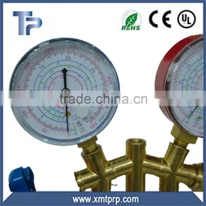 High Quality Brass Refrigeration Manifold Gauge Set thumbnail-1