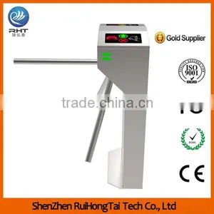 2015 Hot Selling Factory Single Pole Outdoor Tripod Turnstile Barrier Gate for Access Control thumbnail-1