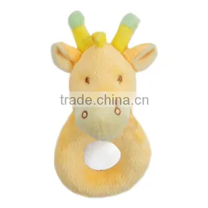 Giraffe Plush Rattle for Baby thumbnail-1