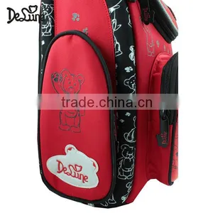 600D Girls School Bags for Kids Cartoon Bear School Backpack thumbnail-6