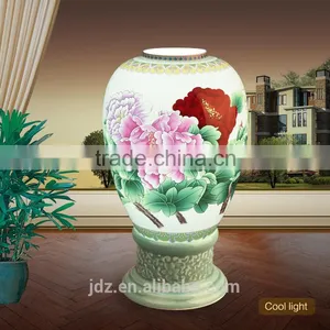 Wooden Porcelain Led Vintage Table Light Table Lamp Home Decor Light Table thumbnail-4