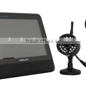 7 Inch TFT LCD Digital Wireless 300m Transmitting 4CH DVR Security System P2 Video Baby Monitor thumbnail-6