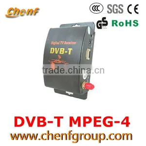 Newest Car TV Tuner DVB-T MPEG-4 Digital TV BOX Receiver Mini TV Box thumbnail-1