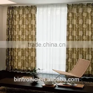 Bintronic Screw Rod Driven Electric Remote Control Motorized Curtains Electric Curtain thumbnail-3