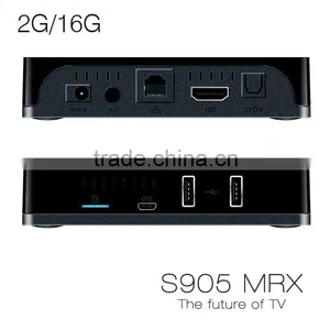 2016 Trending Product MRX With Amlogic S905 Quad Core Android 5.1 2G/16G Support H.265 4K*2K Bt4.0 S905 Tv Box thumbnail-3