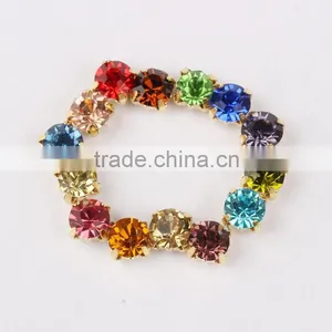 Brand Shoes Material Supplier Rhinestone Cup Chain Sew on Rhinestone thumbnail-1
